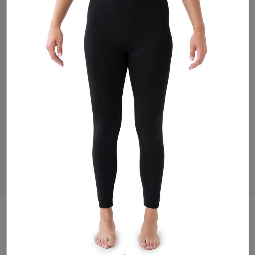Muk Luks Womens fleece-lined leggings
